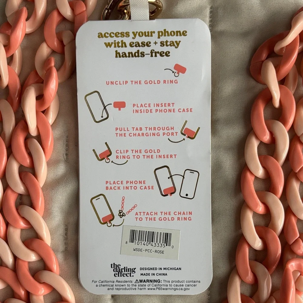 Hold The Phone Crossbody Chain